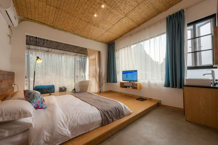 Яншо: Yangshuo Spring Flowers Blossoming Hotel