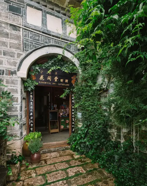 Лицзян: Blossom Hill Inn - Lotusland