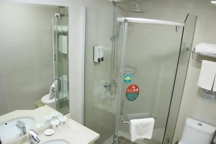 Цзинин: GreenTree Inn Wenshang Baoxiang Temple Express Hotel