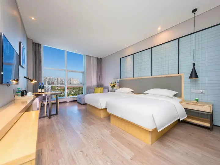 Ухань: Echarm Hotel Wuhan Jiangxia Zhongbai Plaza