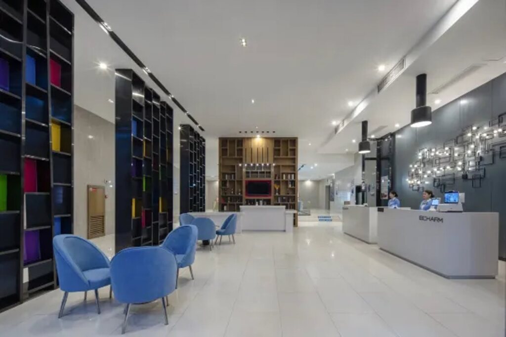 Бэйхай: Echarm Hotel Beihai International Passenger Transport Port Yintan