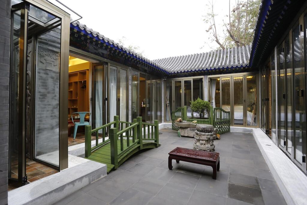 Пекин: Beichangjie  quadrangle dwellings