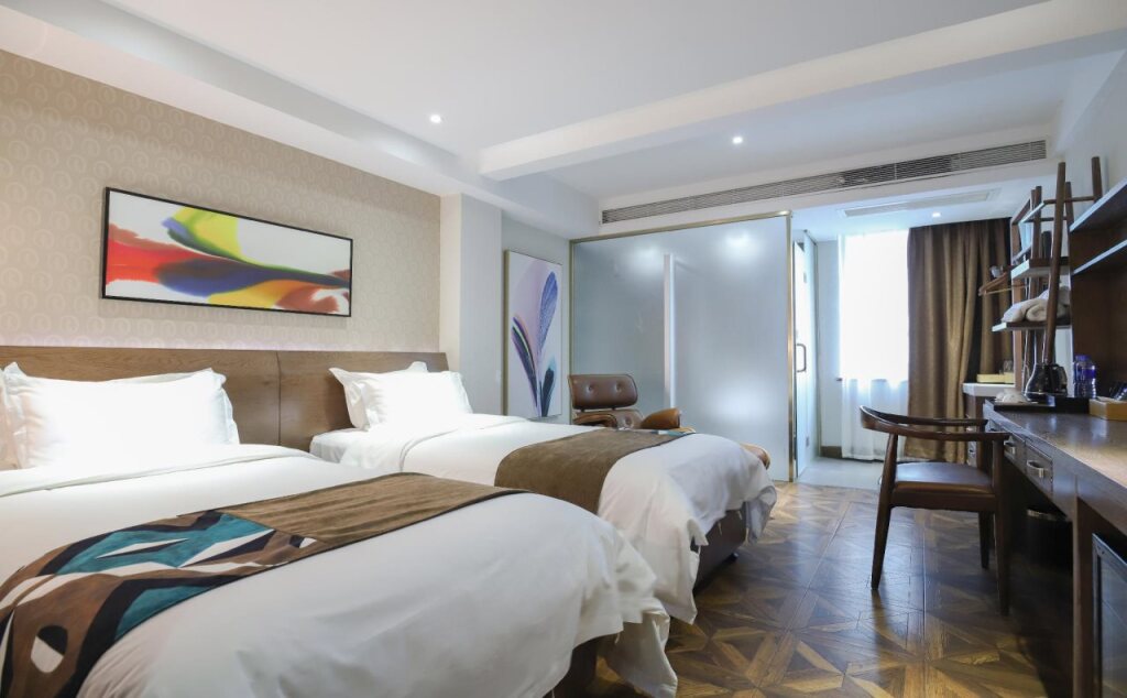 Гуанчжоу: JJ Coffee Theme Hotel Guangzhou Exhibition Center