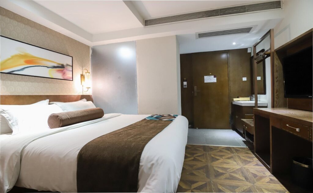 Гуанчжоу: JJ Coffee Theme Hotel Guangzhou Exhibition Center