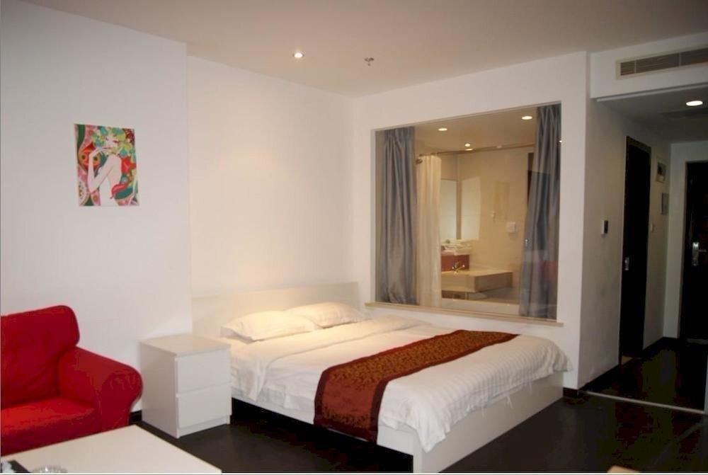 Далянь: Dalian Parkland Ming Jie Hotel Style Apartment