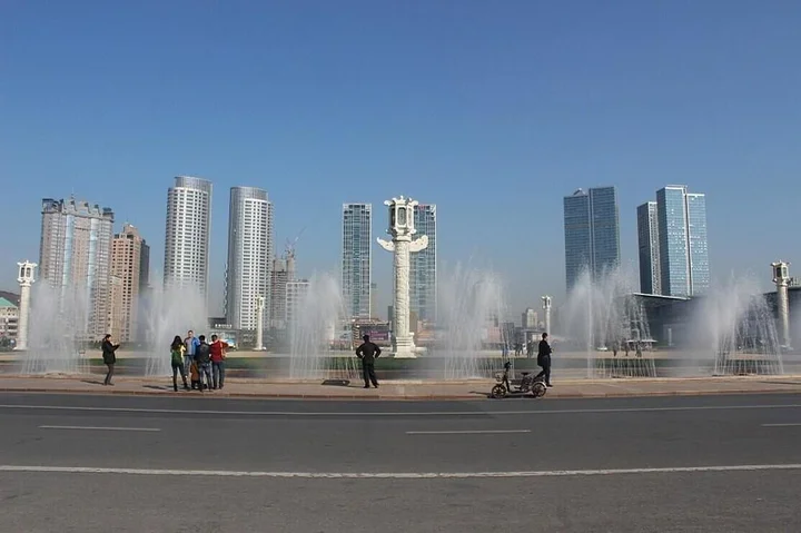 Далянь: Dalian Parkland Ming Jie Hotel Style Apartment