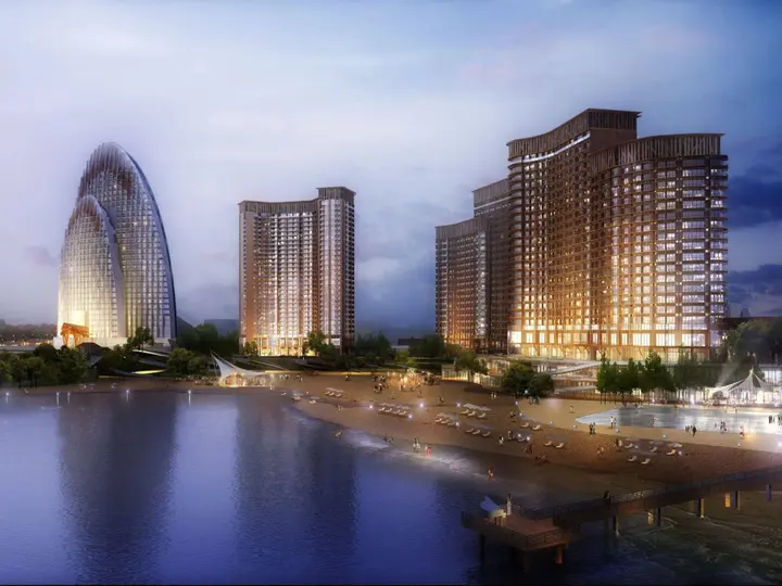 Циндао: Mangrove Tree Resort World Qingdao