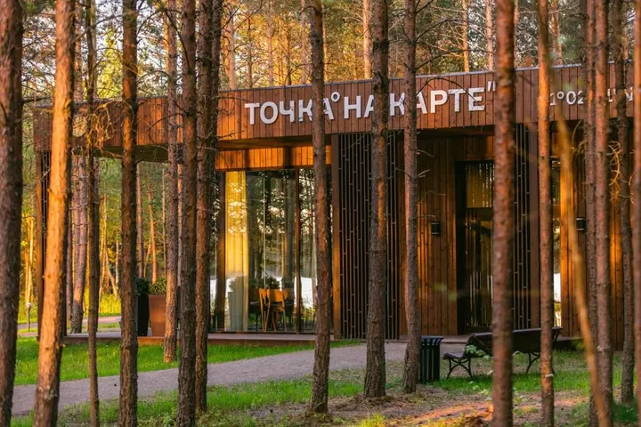 Приозерск: Отель Точка на карте Приозерск