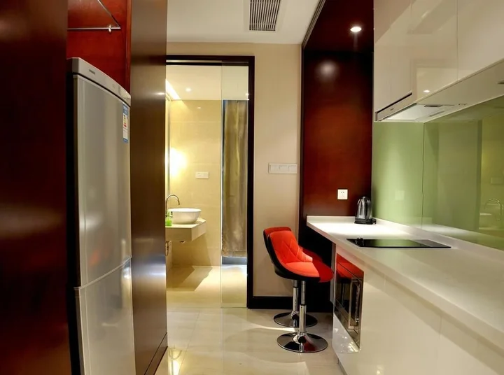 Ханчжоу: Qiantang River View Hotel Apartments