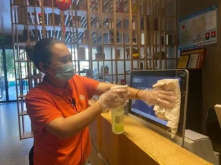 Лоян: Meiqi Smart Hotel (Luoyang Wangfujing David City Store)