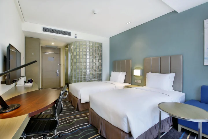 Лянфан: Отель Holiday Inn Express Langfang Park View