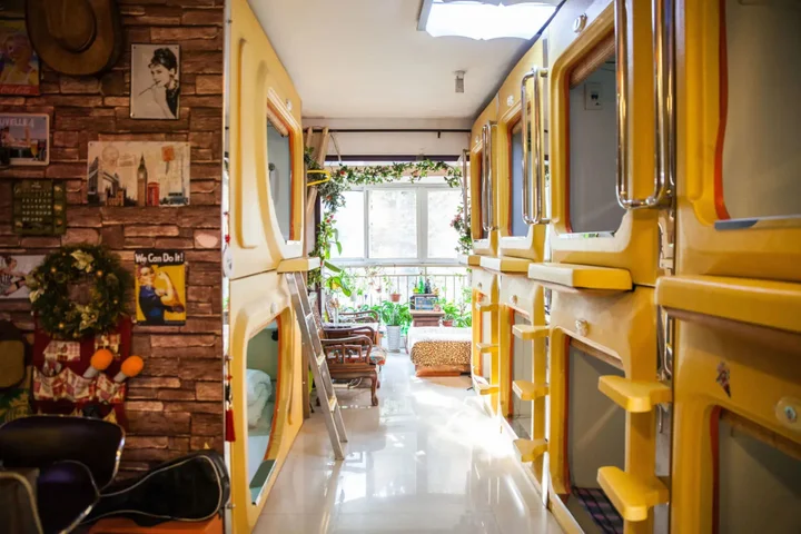 Сиань: Papa's Capsule Apartment Xi'an - Hostel