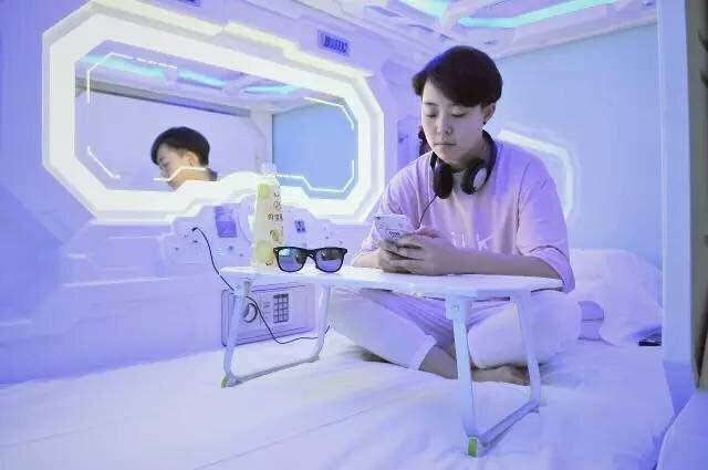 Чжухай: Zhuhai Zhumengzhe Capsule Hotel Yuehua Road