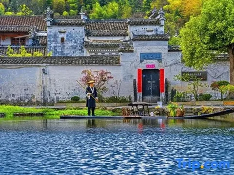 Хуаншань: Hongcun Yunshan mountain scenery house