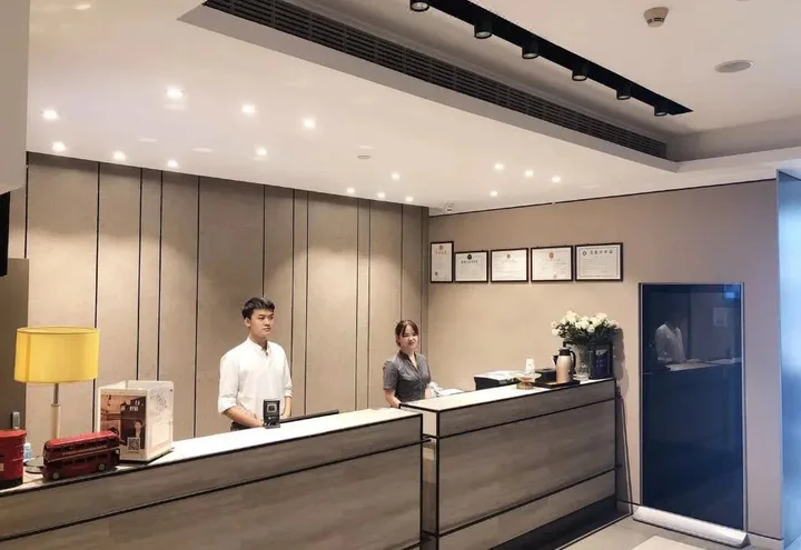 Ханчжоу: Hangzhou Qingchao Boutique Hotel (Hangfa Factory Metro Station Yinlong Department Store)