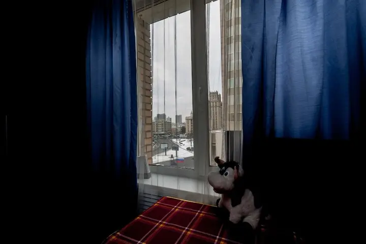 Москва: Apartment Nice Smolenskaya Street