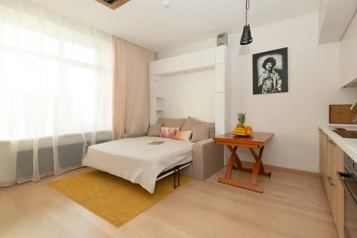 Москва: Апартаменты #1 Cosy studio for 2+1 by Lo Apartments