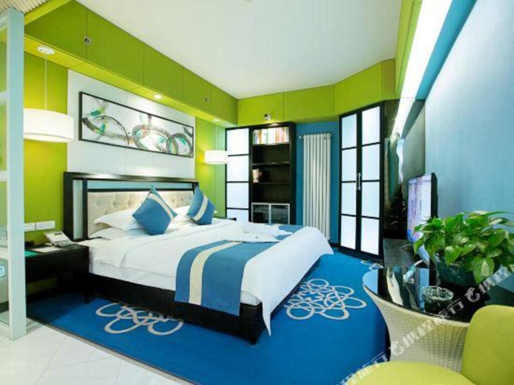Чжэнчжоу: Lanshan Yunman Hotel (Zhengzhou Erqi Wanda Plaza South Passenger Transport Terminal Branch)