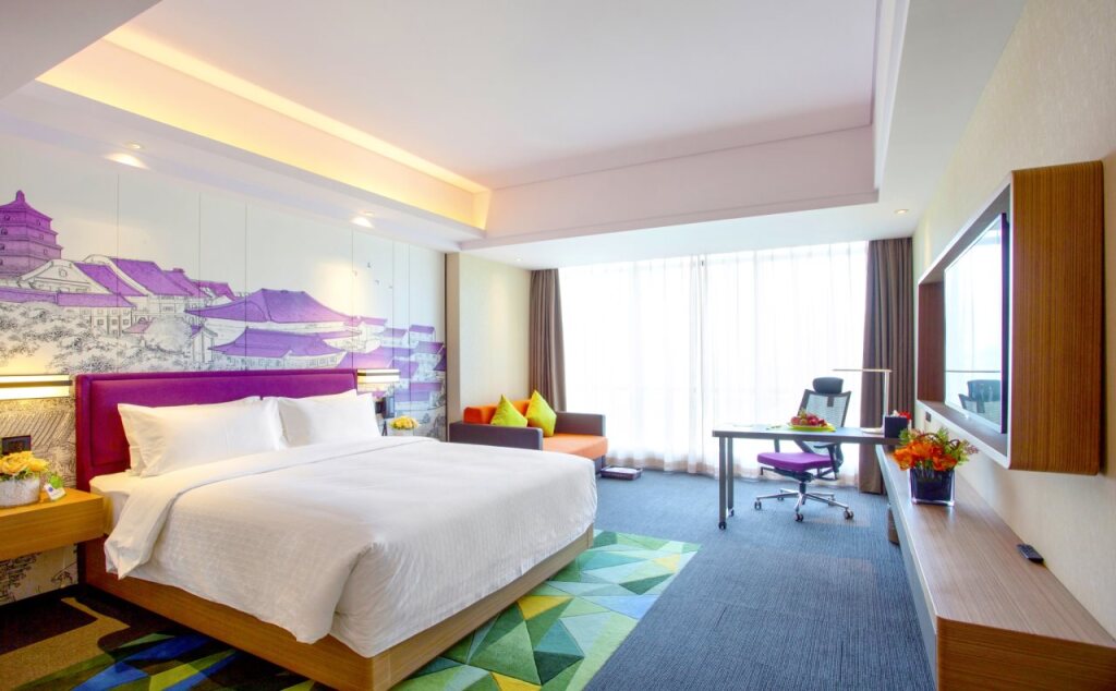 Сиань: Hampton by Hilton Xi'an Giant Wild Goose Pagoda