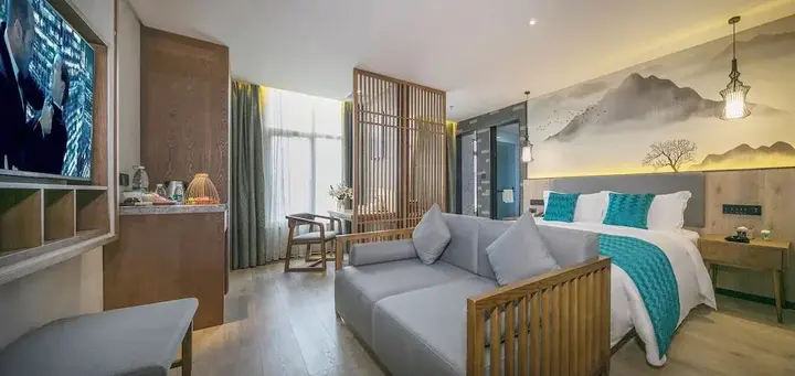 Чунцин: Mehood Lestie International Hotel Chongqing Yuzhong Lianglukou Metro Branch