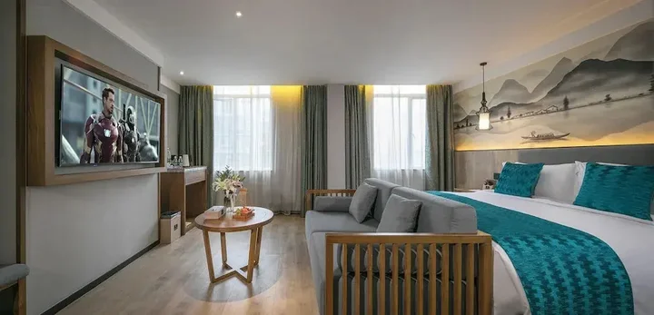 Чунцин: Mehood Lestie International Hotel Chongqing Yuzhong Lianglukou Metro Branch