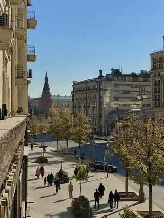 Москва: Апартаменты с балконом и видом на Московский Кремль