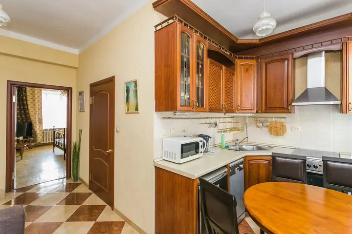 Москва: Apartment on Dolgorukovskaya 5