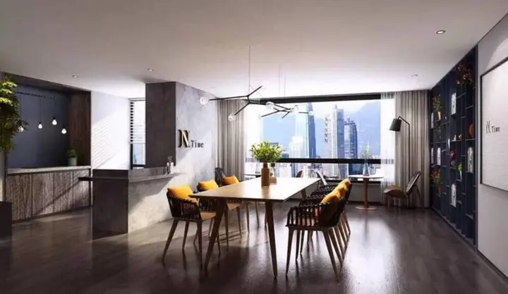 Чунцин: N·Time Art Hotel (Chongqing Jiefangbei Pedestrian Street)