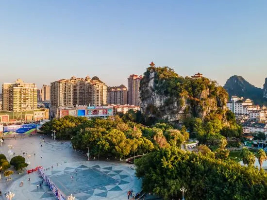 Хэчжоу: Borrman Hotel (Hezhou Lingfeng Plaza)