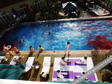 Циндао: Baden Town Hot Spring Villa