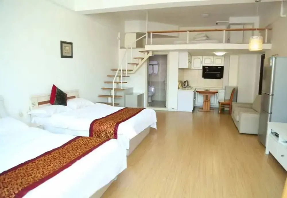Далянь: Dalian Feel Like Coming Home Apartment