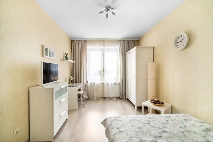 Апартаменты Simply Comfort с 1 спальней, пентхаус на 23 этаже, Парнас — фото 5