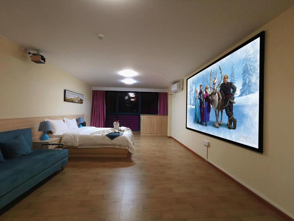 Фошань: WOWQU Serviced Apartment Foshan Kuiqi Road Rainbow Shopping Center