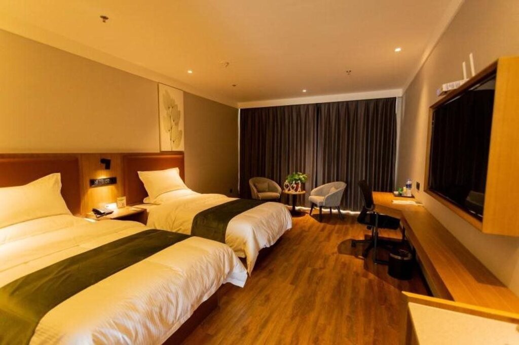 Датун: GreenTree Inn Express Datong High-Speed Railway Station Wanda Plaza Fangte