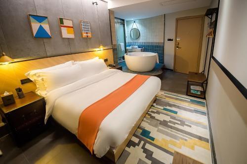 Чанша: Huiyou Maison Hotel Changsha Walker Street Huangxing Plaza Metro Branch