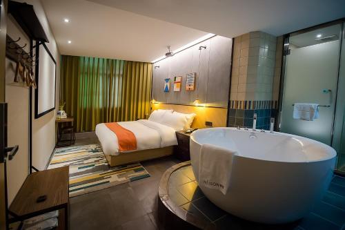 Чанша: Huiyou Maison Hotel Changsha Walker Street Huangxing Plaza Metro Branch