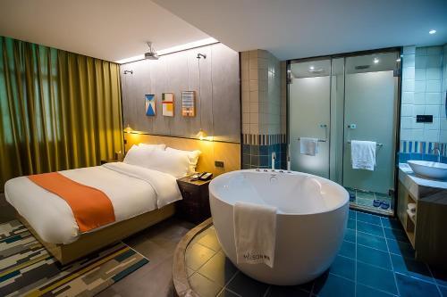 Чанша: Huiyou Maison Hotel Changsha Walker Street Huangxing Plaza Metro Branch