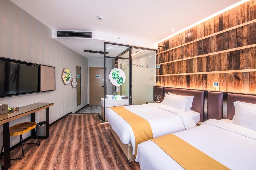 Чанша: Huiyou Maison Hotel Changsha Walker Street Huangxing Plaza Metro Branch