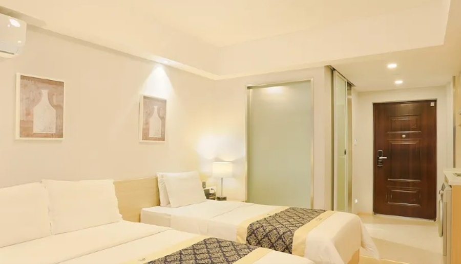 Чанша: Sweetome Family Apartment (Changsha Financial Centre Cade Square)