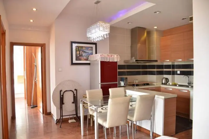 Далянь: Dalian Dongfang Xinghai View Apartment