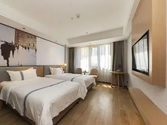 Чжэнчжоу: Zhengzhou Xinyang Lingrui Building Hotel (Provincial People's Hospital Metro Station)