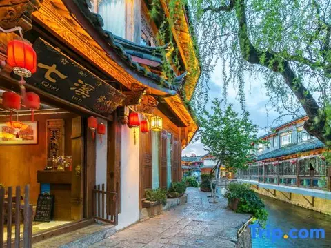 Лицзян: Seven stream boutique Inn (Linxi hotel, Lijiang)