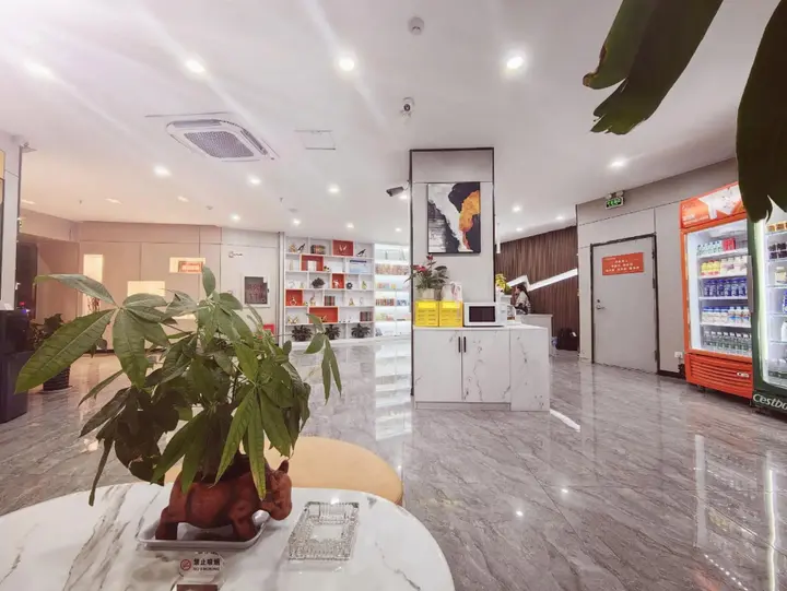 Ляньюньган: Home Inn UP Huaxuan Smart Travel Hotel (Donghai Pedestrian Street High-speed Railway Station)