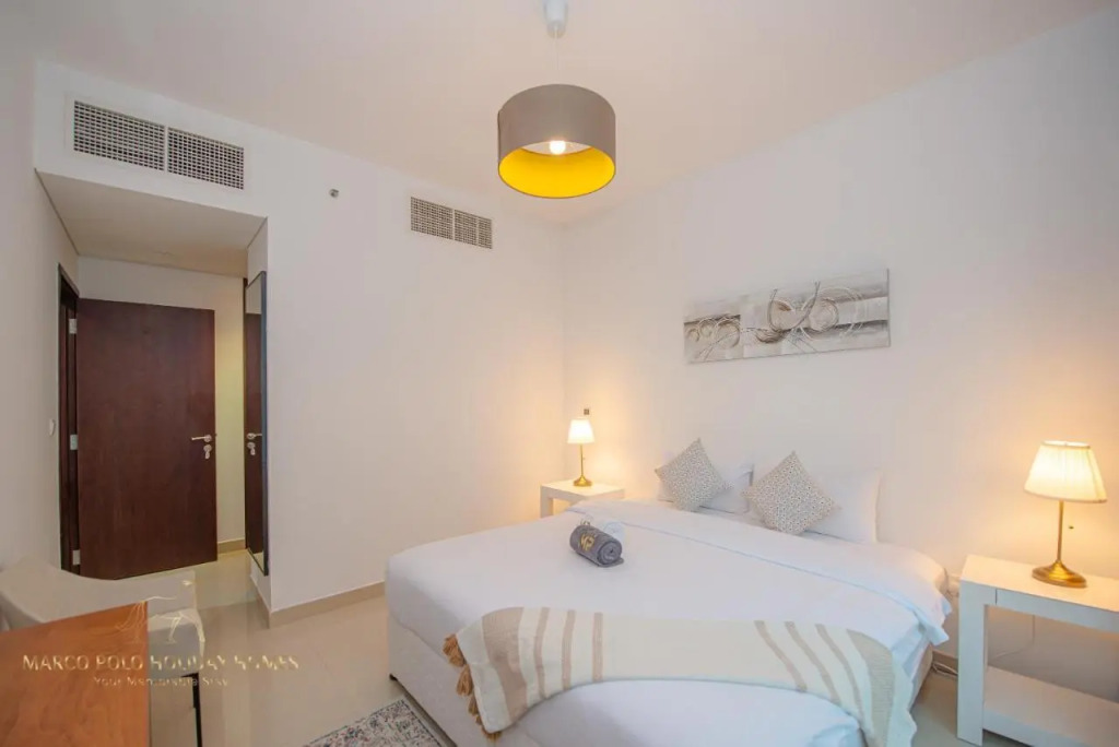 Дубай: Marco Polo - 2 Br with Burj Khalifa View - 5 Min To Dubai Mall