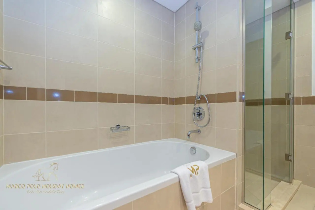 Дубай: Marco Polo - 2 Br with Burj Khalifa View - 5 Min To Dubai Mall
