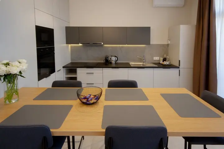 Зеленоградск: Апартаменты 4Кайф Residence №39 с видом на море
