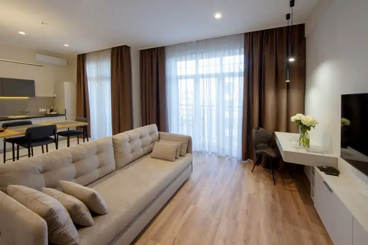 Зеленоградск: Апартаменты 4Кайф Residence №39 с видом на море