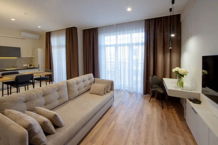 Зеленоградск: Апартаменты 4Кайф Residence №39 с видом на море