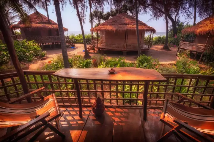 Ашвем: Anahata Retreat Beach front resort