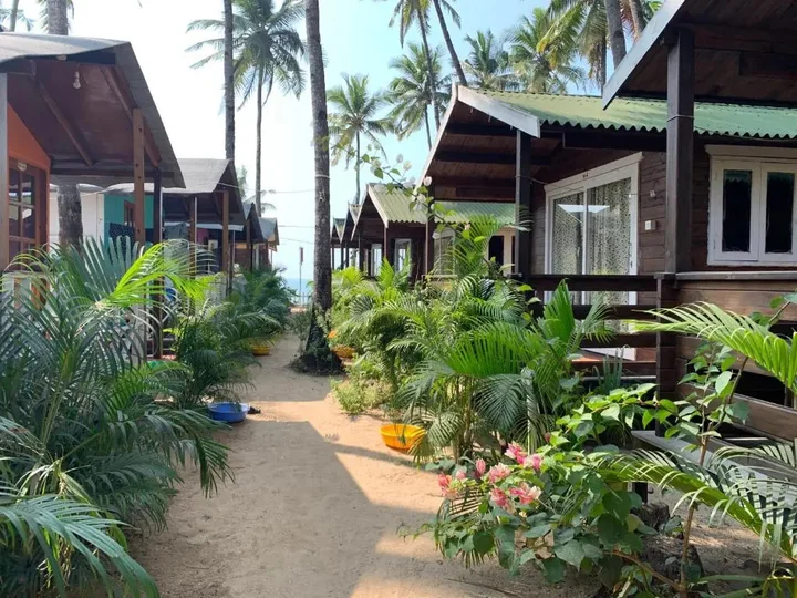Южный Гоа: Roundcube Beach Bungalows